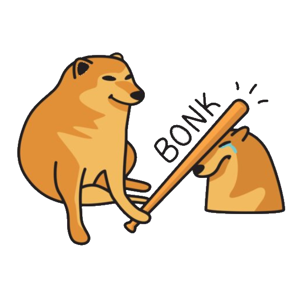 Bonk Sticker Variants