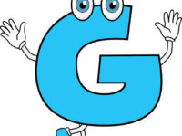 letter G cartoon alphabet