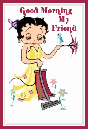 Betty Boop Good Morning