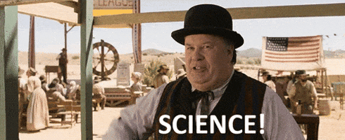 She Blinded Me With Science GIF