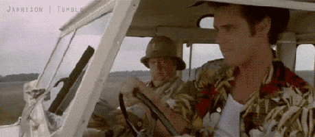 Ace Ventura shocking revelation GIF