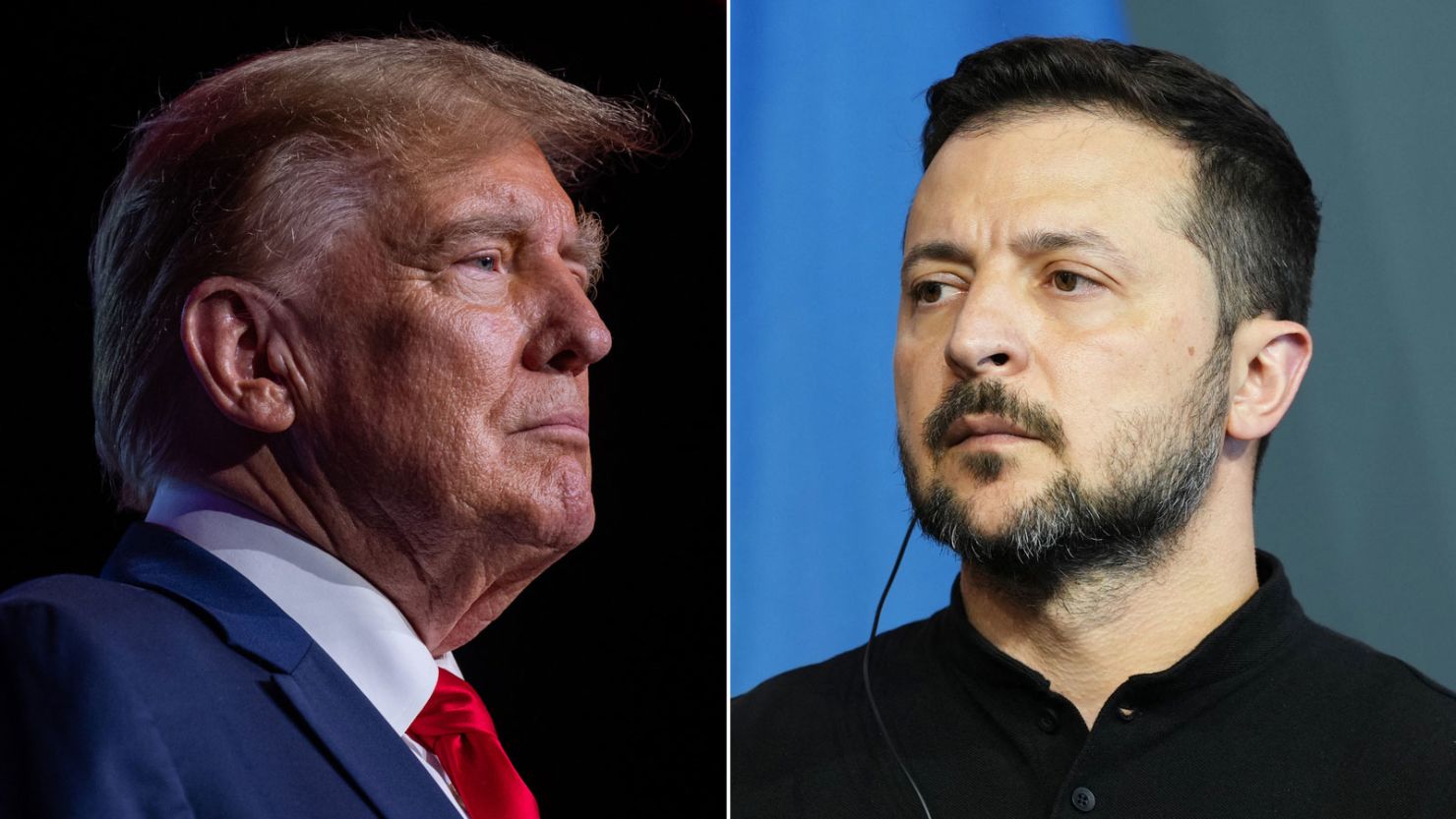 Trump discusses call with Zelensky