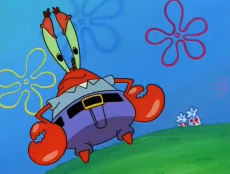 Caught In the Act Krabs Memes - Imgflip