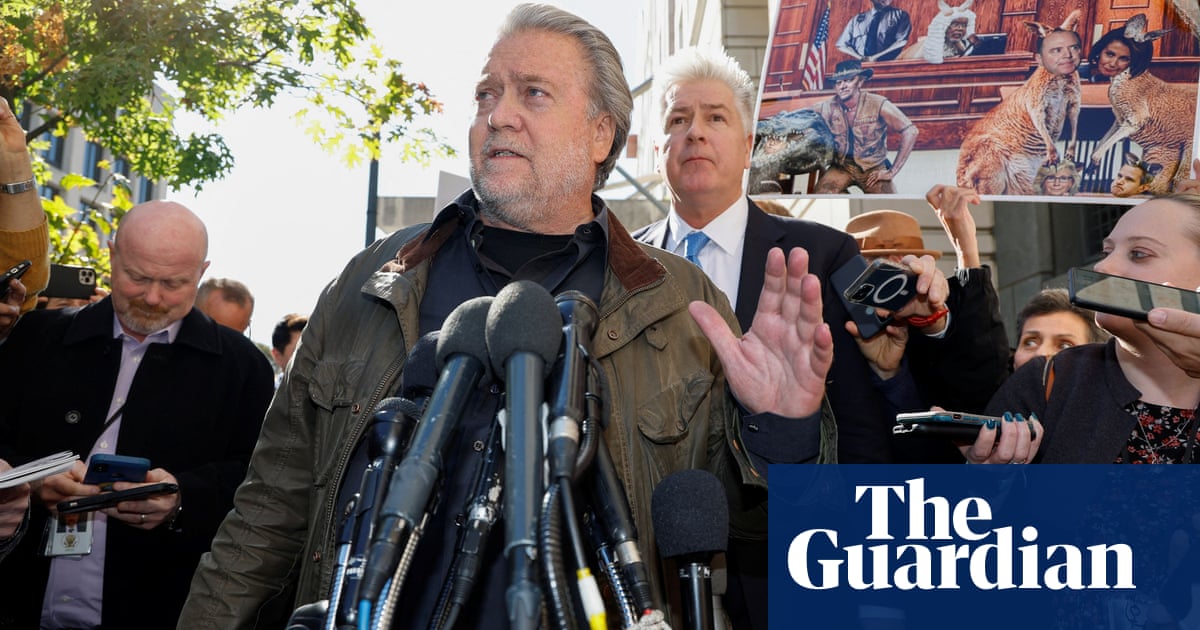 Steve Bannon: how the Trump ally’s varied career led him to prison