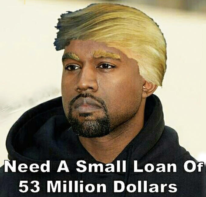 Kanye West Small Loan Meme