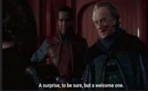 A surprise, to be sure, but a welcome one Memes