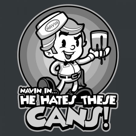 He Hates These Cans - NeatoShop