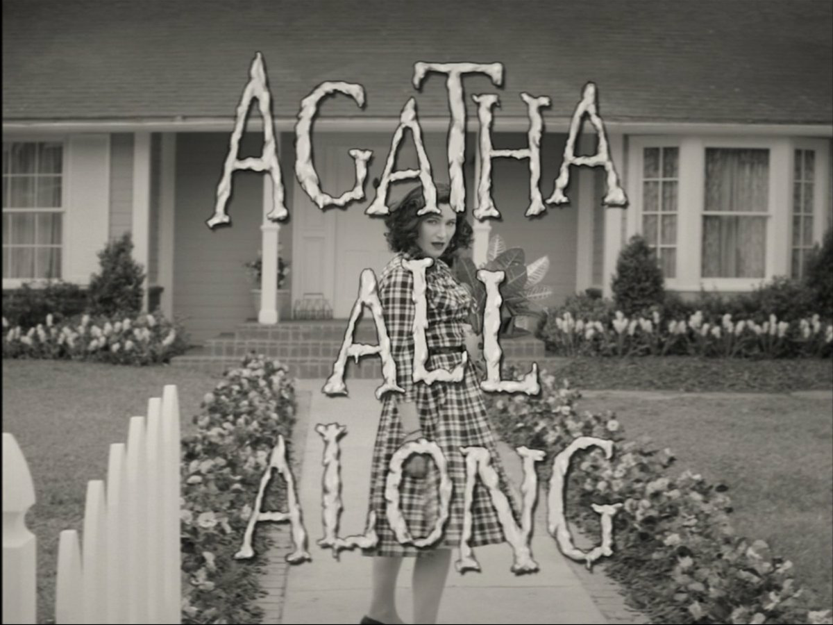 Agatha All Along Blank Template