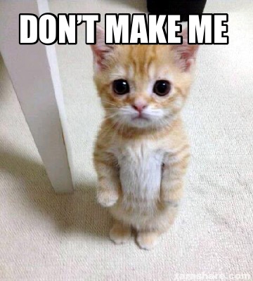 Funny don’t make me Meme Generator at MemeCreator.org!