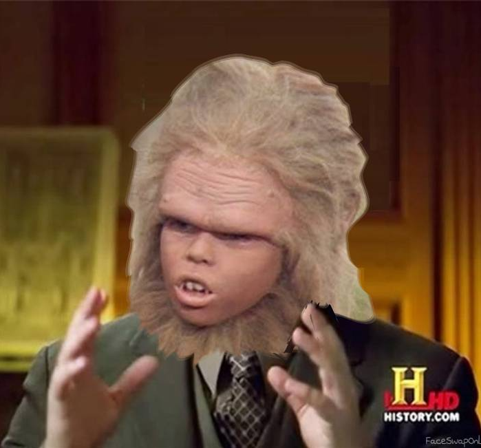 Chaka as Giorgio Aliens Meme