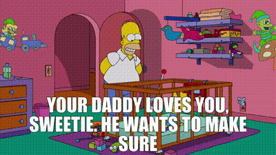 Your daddy loves you, sweetie