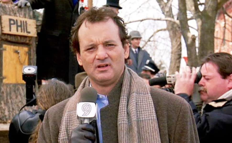 Bill Murray Groundhog Day Meme