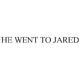 He Went To Jared Blank Template