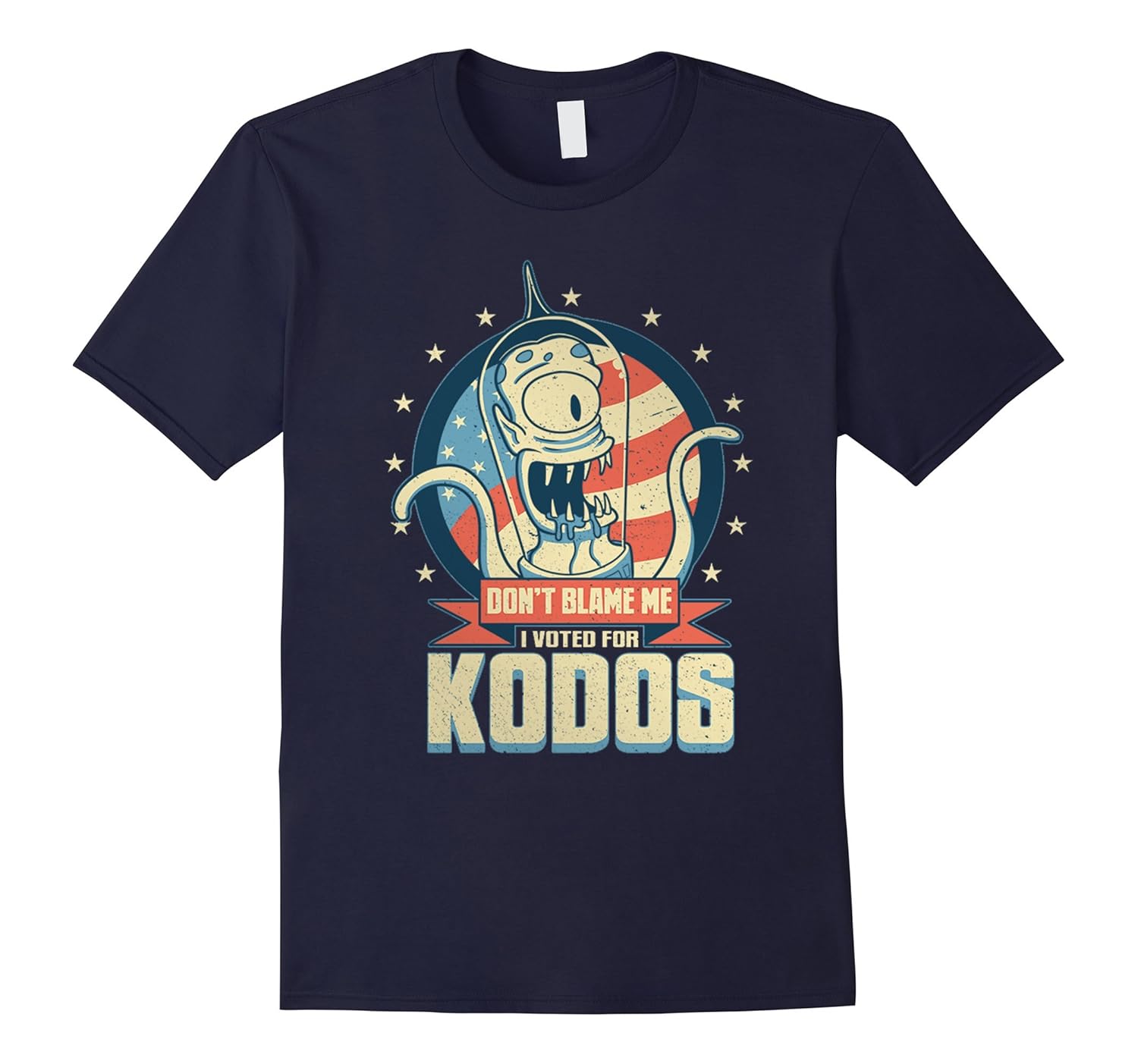 Don't Blame Me I Voted For Kodos Tee Shirt