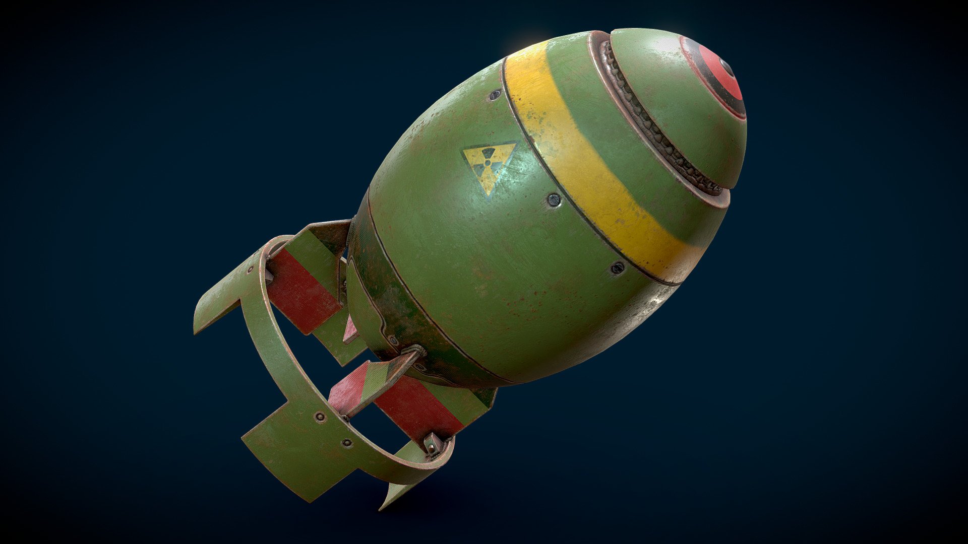 Fanart - Fallout - Mini Nuke 3D model
