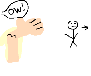 Break the Wrist, Walk Away - Drawception