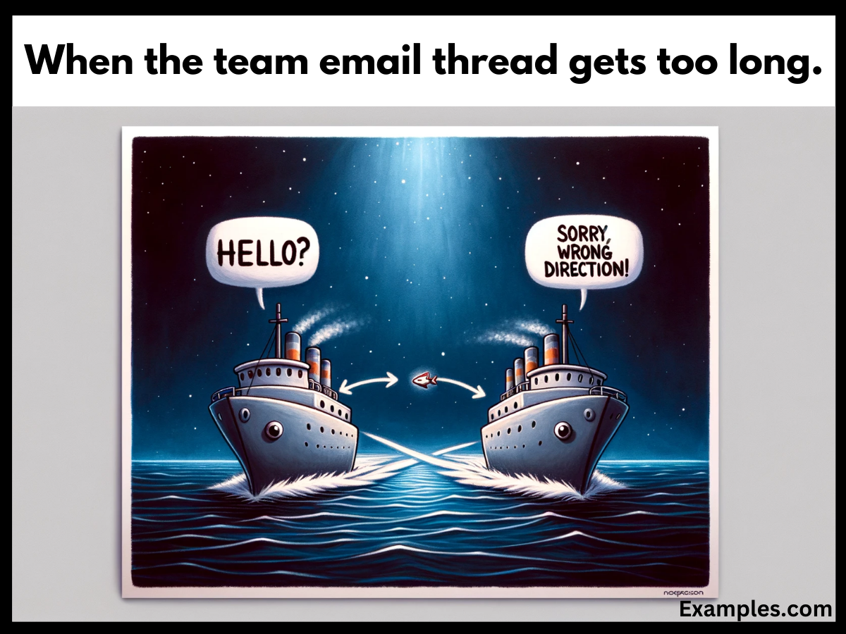 Funny Lack of Communication of Two Ships Passing in the Night Meme