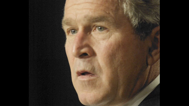 George W. Bush Declares Mission Accomplished