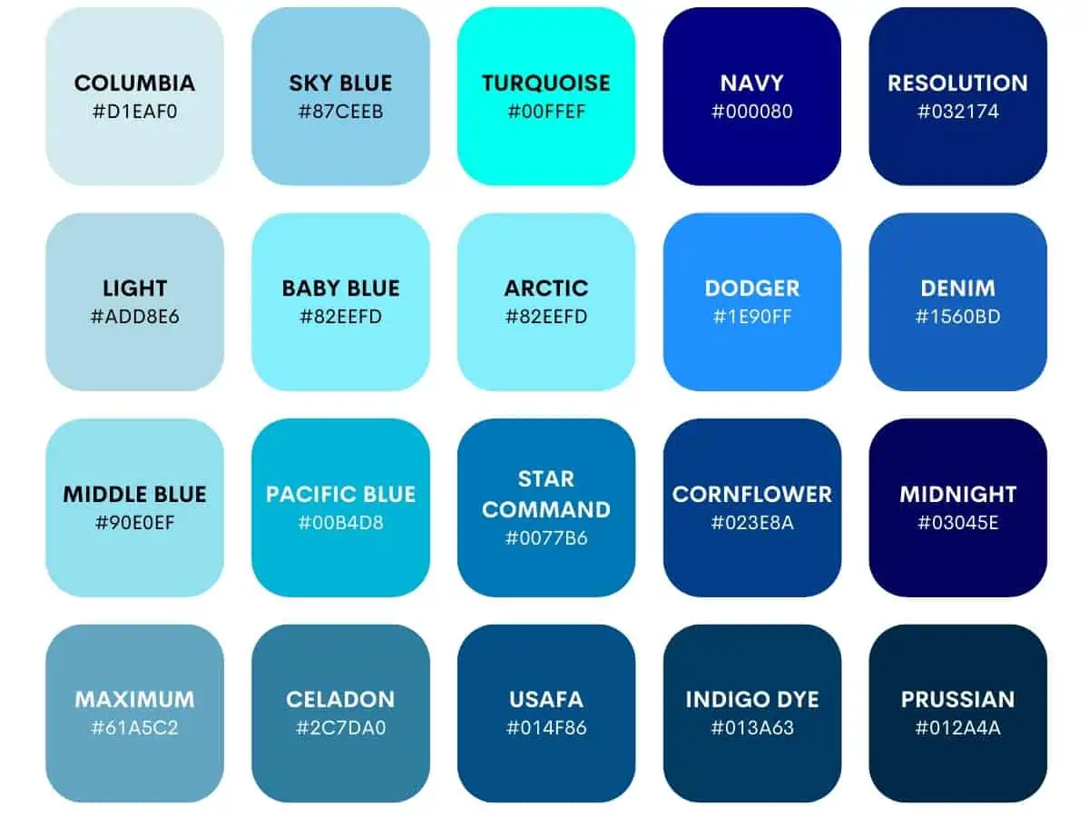Dark Blue Cmyk Color Code