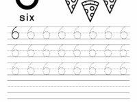 Tracing-number-6-worksheet
