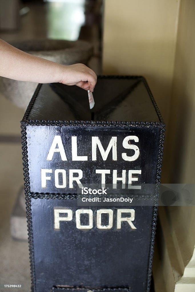 Alms For The Poor Stock Photo - Download Image Now - Charitable