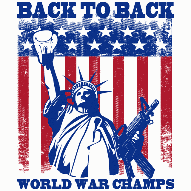 Back to Back World War Champs T-Shirt