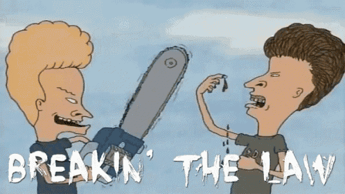 Beavis And Butthead Breakin GIF