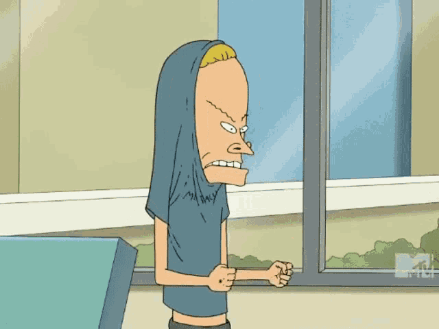 Beavis are you threatening me gif