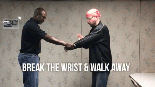 Break Wrist GIF - Break Wrist Walk Away