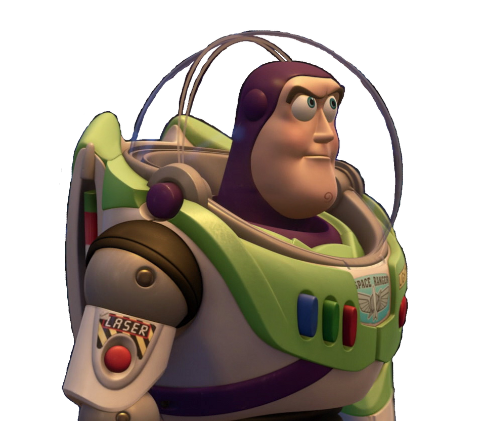 Angry Buzz Lightyear Vector