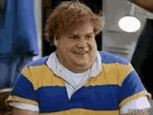 Chris Farley No Idea GIF
