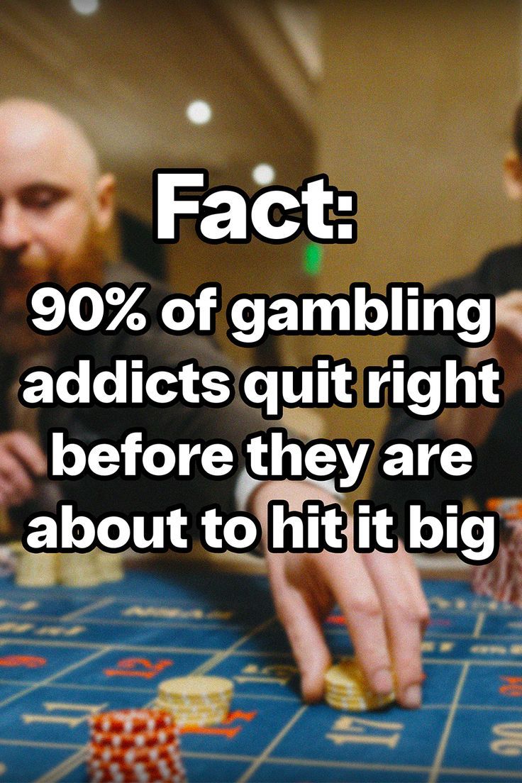 90% of Gamblers Quit Meme