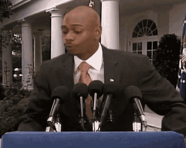 Dave Chappelle Shut Up GIF - Extra Commentary