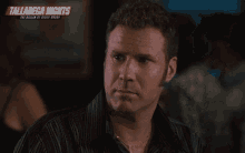 Ricky Bobby expressing emotion GIF