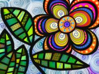 folk-art-flower