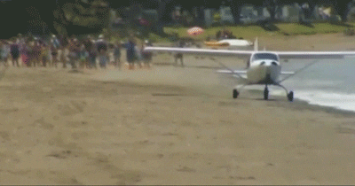Plane Crash GIF