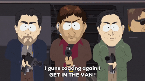 We're not aiming for the truck gif 3