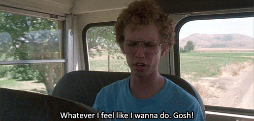 Napoleon Dynamite animated frustration