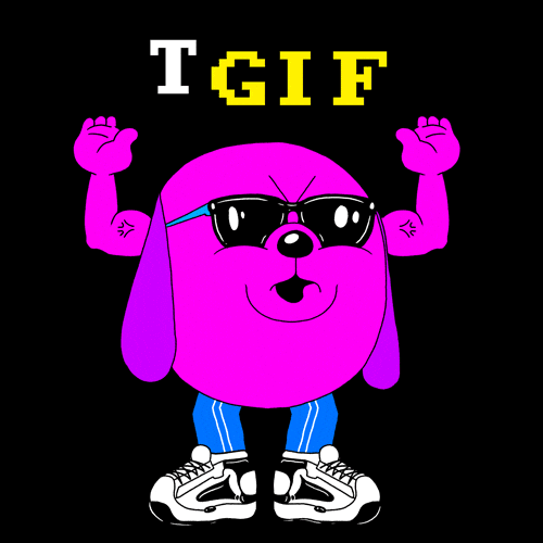 Excited Friday GIF