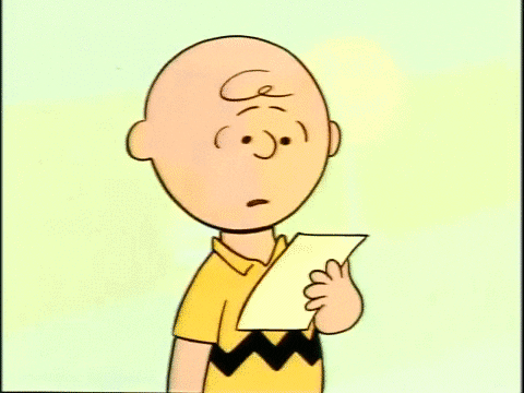 Charlie Brown's iconic gesture