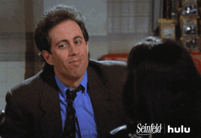 Seinfeld What's the deal GIF