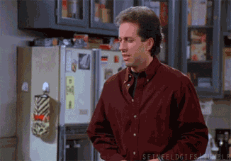 Skeptical Seinfeld GIF