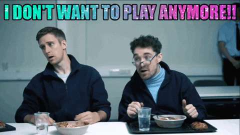 I Don't Want To Play Anymore GIF