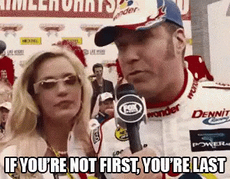 Ricky Bobby reflecting GIF