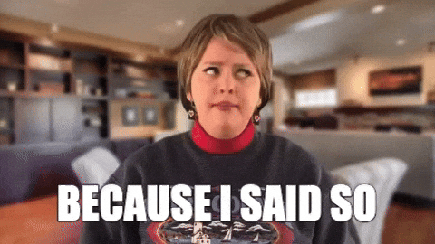 I Said So GIFs - Get the best GIF on GIPHY