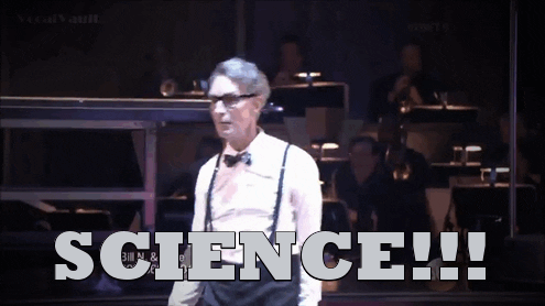 She Blinded Me With Science GIF