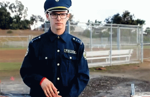 Ian Carter Cop GIF