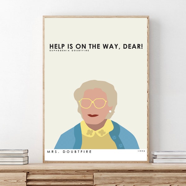 Help is on the Way Dear Sticker - Etsy
