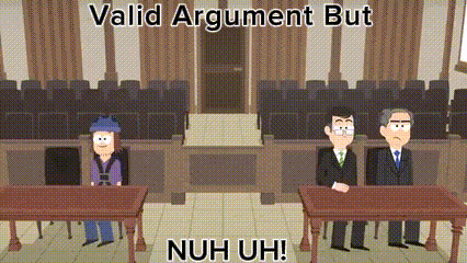 Lawyer GIF expressing frustration