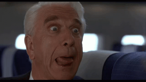 Leslie Nielsen Nothing to See Here GIF
